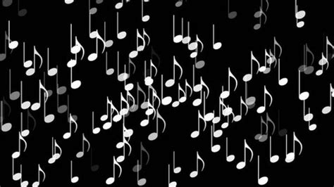 4k Music Notes Backgroundsymbols Melody Composition Stock Footage Video (100% Royalty-free ...