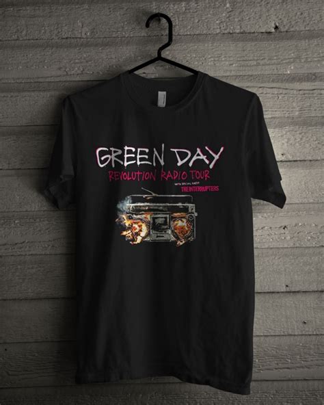 Green Day Revolution Radio Tour T Shirt