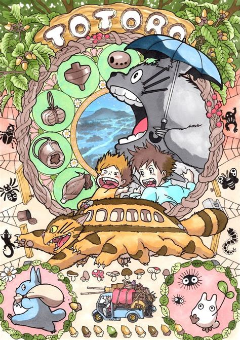 totoro by T-A-K-U-M-I-28.deviantart.com on @DeviantArt | Estudio ghibli, Studio ghibli ...