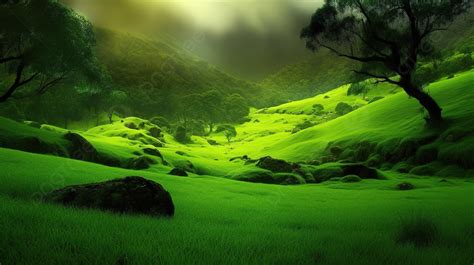 Imágenes De Fondos De Paisajes Verdes Hd, Imagen Verde De La Naturaleza, Verde, Naturaleza ...