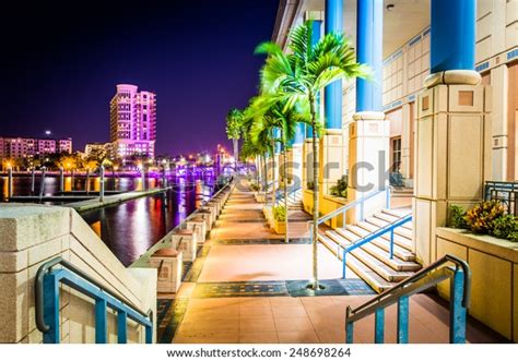 Convention Center Riverwalk Night Tampa Florida Stock Photo (Edit Now) 248698264