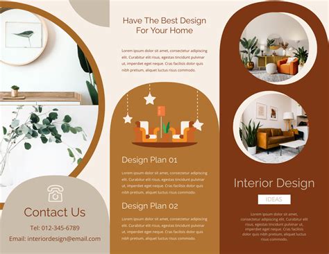 Home Interior Design Brochure | Brochure Template