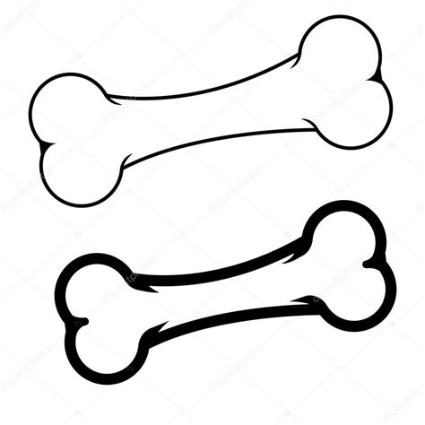 Dog Bone. Vector Illustration — Stock Vector © zm1ter #35910339