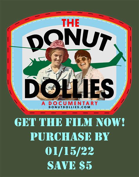 The Donut Dollies Documentary is available now – purchase by 01/15/22 and save $5