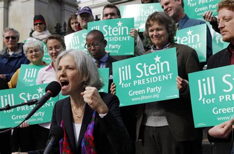 Green Party candidate Jill Stein considers a second run for president - The Boston Globe