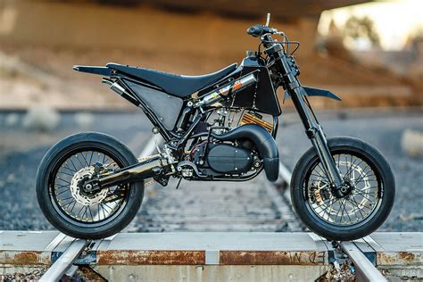 Yamaha YZ/RD350 Supermoto by Spoken Moto – BikeBound