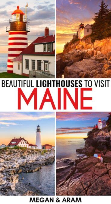 10 Iconic (and Beautiful!) Lighthouses in Maine