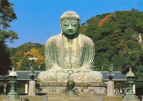 A Journey of Postcards: The giant Buddha of Kamakura | Japan