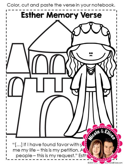 The Story Of Esther Printable