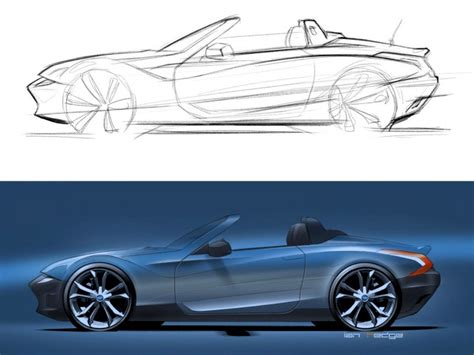 Sideview sketch tutorial - Car Body Design