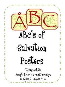 9 best ABC TO SALVATION!!! images on Pinterest | Abc of salvation, Sunday school and Abcs