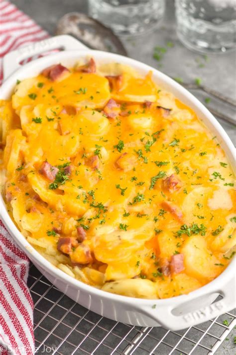 Scalloped Potatoes and Ham - Simple Joy