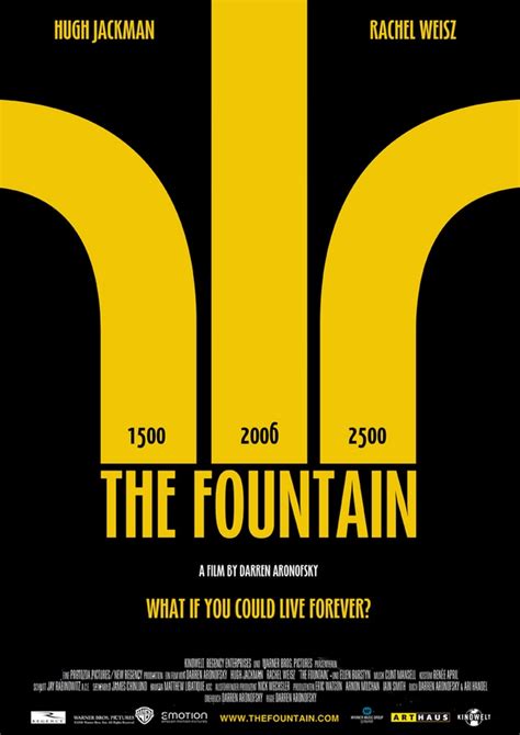 The Fountain. | The fountain movie, Fountain, Film posters