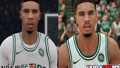 NBA 2K19 versus NBA Live 19 graphics comparison