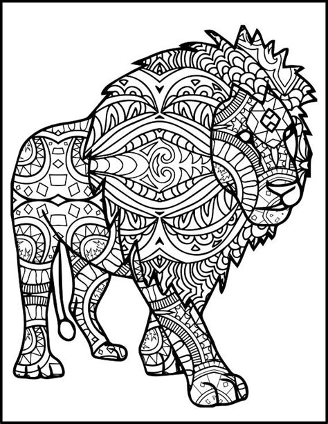 Tribal Elephant Coloring Pages at GetColorings.com | Free printable colorings pages to print and ...