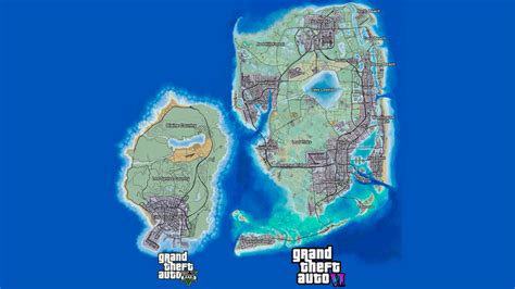 Leaked GTA 6 map teases a bigger and more exciting world - ShiftDelete.Net Global