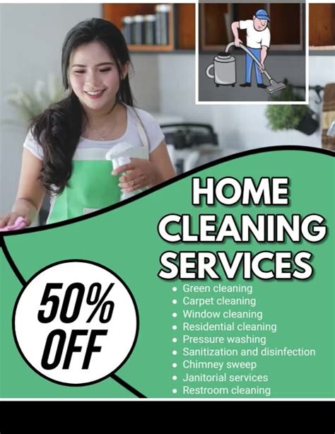 Copy of cleaning service company logo | PosterMyWall