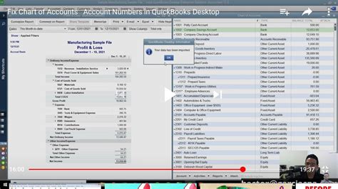 Edit Multiple Chart Of Accounts Quickbooks - Chart Examples