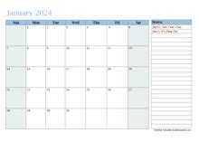 May 2024 Calendar Onenote - Elise Helenka