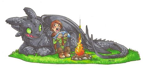 HTTYD Fanart Gallery #3 – Theme: Funny Hiccup & Toothless Moments | We Have Dragons!