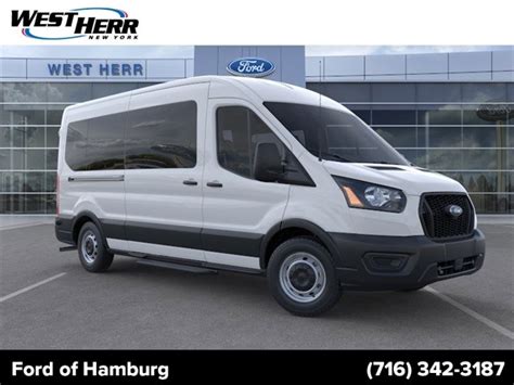 New 2023 Ford Transit-350 XL Passenger Van in Webster #FHD230695 | West Herr Ford of Webster