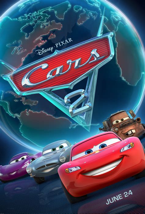 CARS 2 Movie Poster SUPER Movie Posters