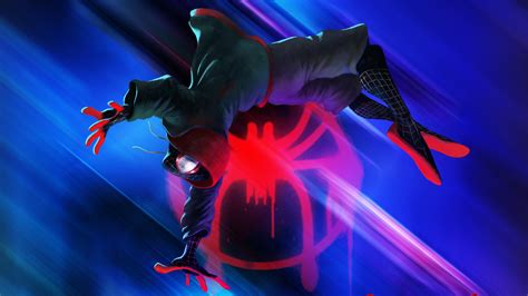 Spider man into the spider verse movie wallpaper - vsamaps