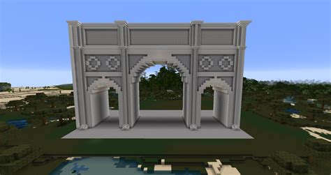 Minecraft - Arch of Constantine by MinecraftArchitect90 on DeviantArt