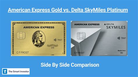 Amex Gold Card vs. Delta SkyMiles Platinum: Side By Side Comparison