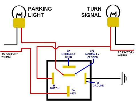 Wiring Diagram For 5 Pin Relay For Drl With Turn Signal Wire