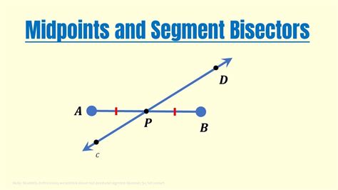 Segment Bisector Geometry