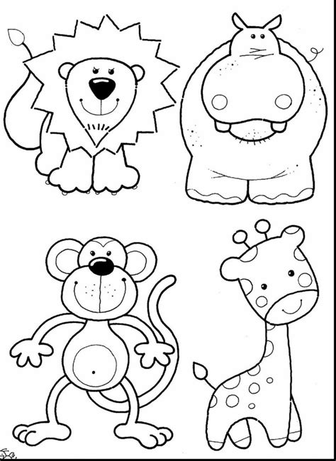 Zoo Animals Coloring Pages Coloring Pages Zoo Animals Coloring Pages Through The Thousand ...