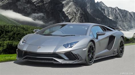 2019 MANSORY Lamborghini Aventador S - Front Three-Quarter | Caricos