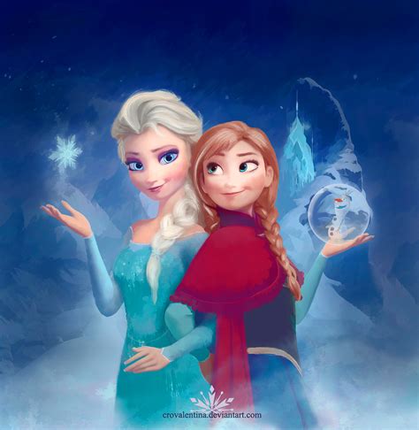 Elsa and Anna - Elsa and Anna Fan Art (37470125) - Fanpop