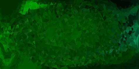 Dark green vector gradient polygon texture. 1982978 Vector Art at Vecteezy