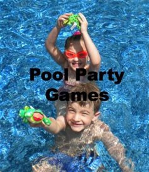 1000+ images about Swimming Pool Party Games on Pinterest | Pool party games, Pool games and ...