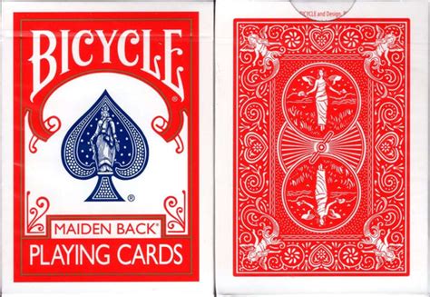 Marked Maiden Back Bicycle Playing Cards – PlayingCardDecks.com