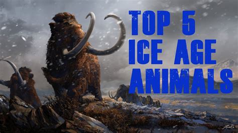 Ice Age Movie Characters Animals