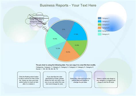 Editable Pie Chart Template