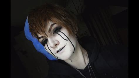 Cosplay [Make-Up]: Eyeless Jack (Creepypasta) - YouTube