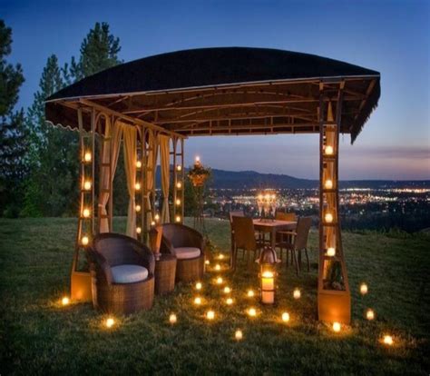 15 Special Gazebo Lighting Ideas | Ann Inspired