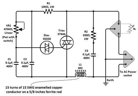 Universal Triac Dimmer Circuit