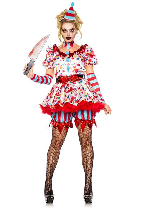 Scary Clown Women's Costume