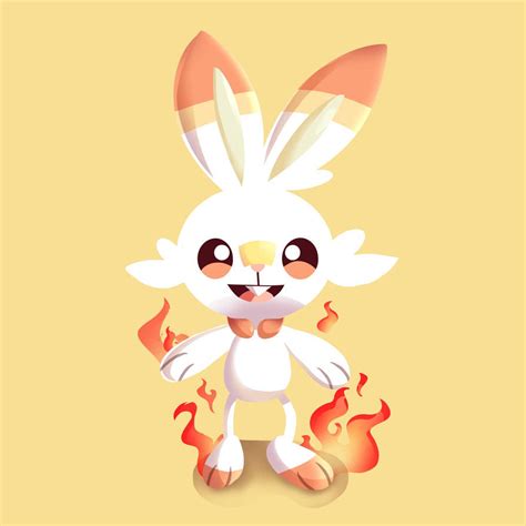 Scorbunny (Pokemon Sword and Shield) by Safille on DeviantArt