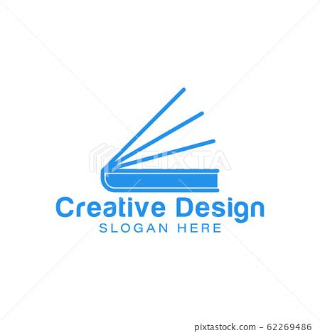 open book logo Ideas. Inspiration logo design. - Stock Illustration [62269486] - PIXTA