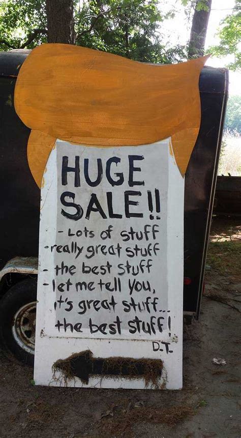 The 20 Funniest Garage Sale Signs Ever (GALLERY)