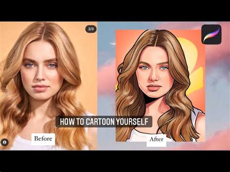 HOW TO CARTOON YOURSELF QUICK TUTORIAL - YouTube