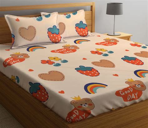 Cartoon Bedsheets Upto 55% Off | Cartoon Print Double Bedsheet Online