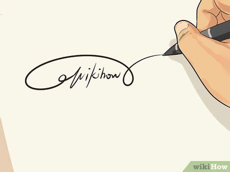 How to Sign a Cool Signature: 14 Steps (with Pictures) - wikiHow