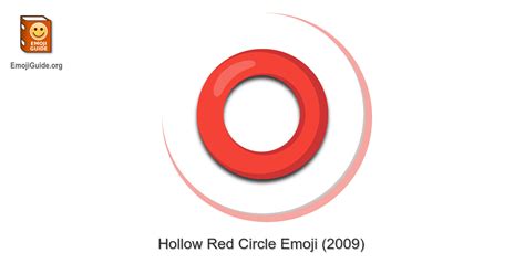 ⭕ Hollow Red Circle Emoji – Meaning, Pictures, Codes